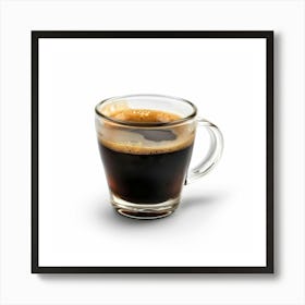 Coffee In A Glass Art Print