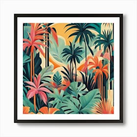 Tropical Jungle Art Print