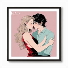 i love you 1 Art Print