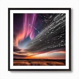 Aurora Borealis 105 Art Print