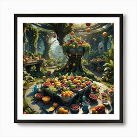 Fruit Garden Art Print