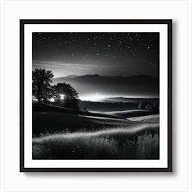 Night Sky 17 Art Print