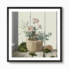 Flowers In A Pot 7 Art Print