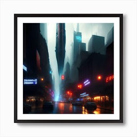 city of the damned Art Print