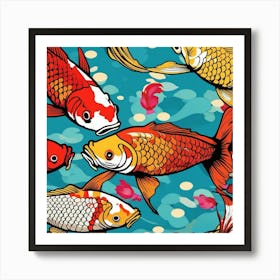 Koi Fish 15 Art Print