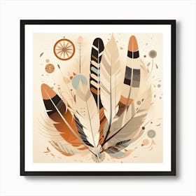 Feathers Art Print