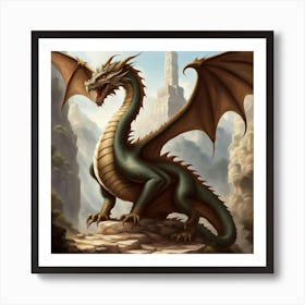 Dragon 1 Art Print