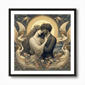 Lovers 1 Art Print