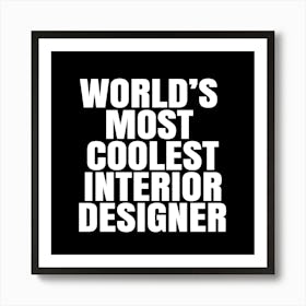 Interior Designer Art Print