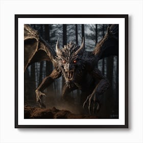 Game Of Thrones Dragon Art Print