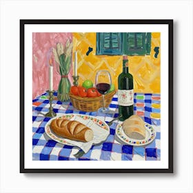 La Bottega Dei Sapori Trattoria Italian Food Kitchen Art Print