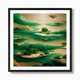 Ethereal Mist Art Print