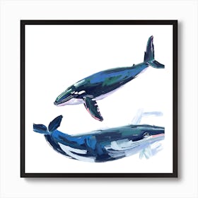 Humpback Whale 05 Art Print