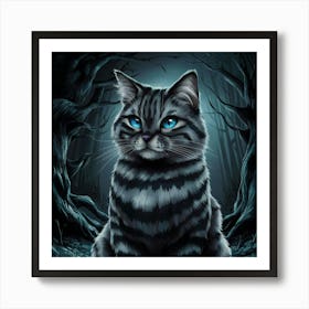 Russian Blue Eye Art Print