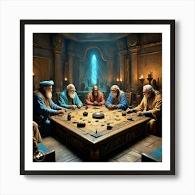 Pharaoh'S Table Art Print