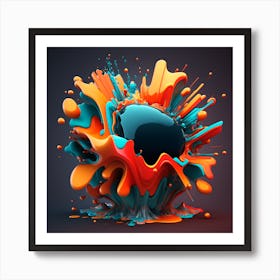 Abstract Painting 181 Art Print