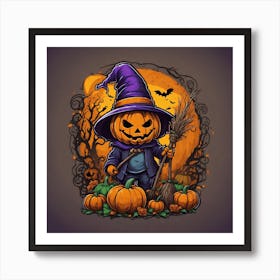 Halloween Pumpkin 4 Poster