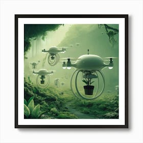 Drones In The Forest 7 Poster