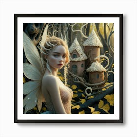 Fairy In The Forest 10 Art Print