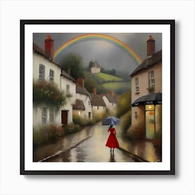 Chasing The Rainbow Art Print