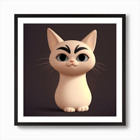 Cute Cat 2 Art Print