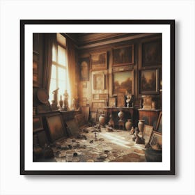 Room Full Of Art Art Print