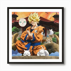 Dragon Ball Z 46 Art Print