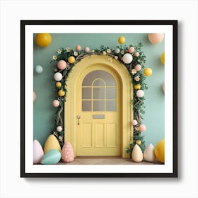 Easter Door 2 Art Print