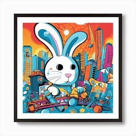 Easter Bunny Art Print