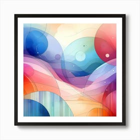 Abstract Painting 197 Art Print