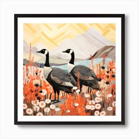 Bird In Nature Canada Goose 3 Art Print