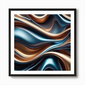 Abstract Background Art Print