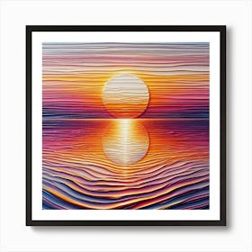 Sunset 1 Art Print