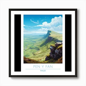 Pen Y Fan Wales Art Print