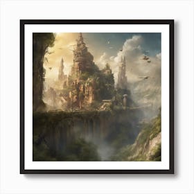 Fantasy Painting 17 Art Print