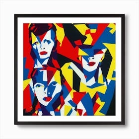 Bowie Matisse Art Print