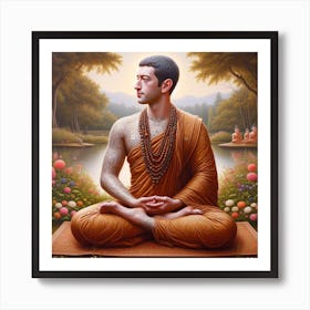 Buddha 5 Art Print