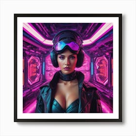 Space Commander Art Print