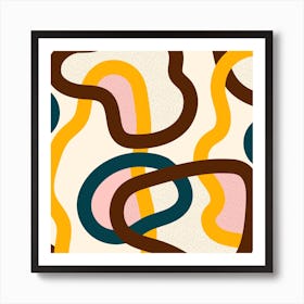 Abstract 2 Square Art Print