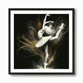 Ballerina 5 Art Print