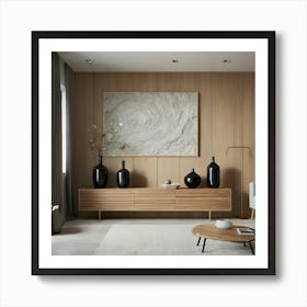 Modern Living Room 92 Art Print