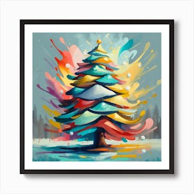 Christmas Tree 1 Art Print