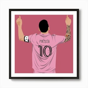 Lionel Messi Art Print