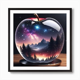 Apple In The Sky Art Print
