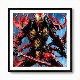 Predator Action Figure Art Print