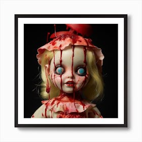 Blood Doll Art Print