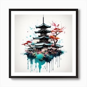 Pagoda Affiche