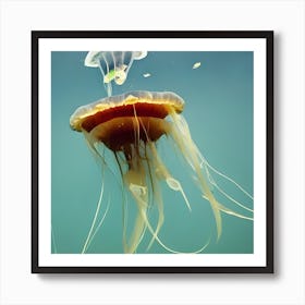 Flying Jelly 7 Art Print