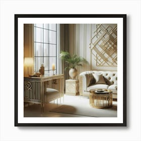 Deco Living Room 33 Art Print