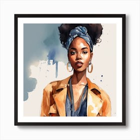 Watercolor Fashion Illustration Art Print